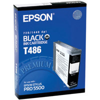 Epson Black Ink Cartridge for the Stylus Pro 5500 Inkjet Printer.