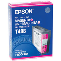 Epson Light Magenta Ink Cartridge for the Stylus Pro 5500 Inkjet Printer.