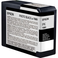 Epson Photo Black 80 ml UltraChrome K3 Ink Cartridge for the Stylus Pro 3800 Wide Format Inkjet Printer. image