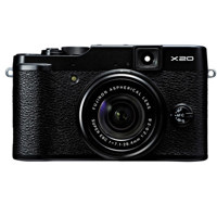 Fujifilm X20 Digital Camera, 12 Megapixels, 28-112mm F2-2.8 Lens - Black