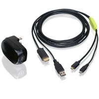 Iogear 6' High Speed HD AV Cable with Charge and Sync for Handheld Devices