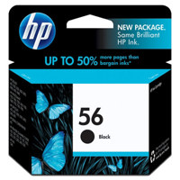 Hewlett Packard - HP #56 Black Ink Cartridge for the PS7450, 450C, Deskjet 5550 & 5551 Inkjet Printers.