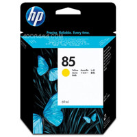 Hewlett Packard - HP # 85 Yellow Ink Cartridge for the Designjet 30, 90 & 130 Inkjet Printers, 69ml.