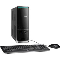 Hewlett Packard - HP Pavilion Slimline S5220F Desktop PC Tower with Windows 7 Home Premium, 640 GB HDD, USB Keyboard & Mouse