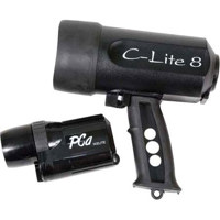 Ikelite C-Lite 8 Halogen LitePack with Batteries - Primary C-Lite 8, (14watt) & Backup PCa (7.2watt) Black