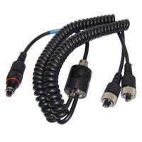 Ikelite Non-TTL Sync Cord for Nikonos to 2 Ikelite SubStrobes