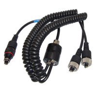 Ikelite Dual Cord Nikonos TTL Camera - to - Two Ikelite TTL SubStrobes