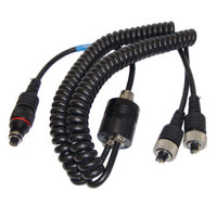 Ikelite Dual TTL Cord f/ Nikonos camera to 2 Nikonos Strobes