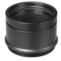 Ikelite Video Housing Threaded, Long Flat Port, 3" Diameter, for Telephoto Lenses.