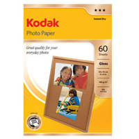 Kodak Photo Gloss Inkjet Paper, 4" x 6", 60 Sheets. image