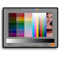 Kodak IT8 5x7 Reflective Target for Calibrating Scanners and Other Digital Color Devices.