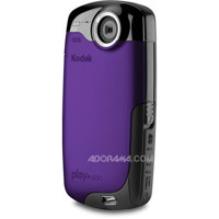 Kodak Playsport Video Camera, 5 Megapixel, Waterproof to 10ft, 2.0 inch LCD Display, 1080p HD Video, Purple