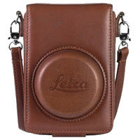 Leica Brown Classic Leather Case for the D-Lux 3 Compact Digital Camera. image