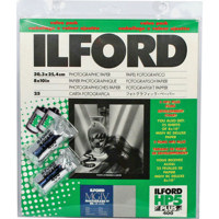 Ilford Value Pack - HP - 5+ Pearl Surface Pack (consists of one pack 8x10" - 25 sheets MG IV RC Pearl Surface Paper - &amp; 2 rolls HP5 135-36) image