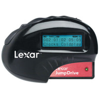 Lexar JumpGear MP3 Player with 512mb JumpDrive Sport Portable Storage Device, USB 2.0 Interface. image