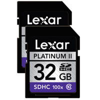2-Pack 32GB SDHC Card
