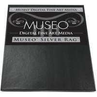 Museo Silver Rag, Archival Fine Art Gloss Inkjet Paper, 300gsm, 15mil, 8.5" x 11", 25 Sheets. image