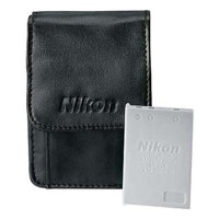 Nikon Accessory Starter Kit for the CoolPix P3, P4, Digital Camera's, with Case & Battery.
