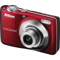Nikon Coolpix L24 Digital Camera, Red - Refurbished by Nikon U.S.A.