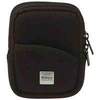 Nikon Black Neoprene Carrying Case for Coolpix S4 and S10 Digital Cameras image