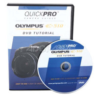 QuickPro Camera Guide Tutorial DVD for the Olympus E-510 Digital SLR Camera