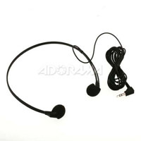 Olympus Headband Type E-102 Headset for Transcribing a Voice Recorder through a PC Sound Card image