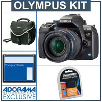 Olympus E-620 Digital SLR Camera / Lens Kit with 14-42mm Lens, 8 GB CF Memory Ca rd, Spare BLs-1 Lithium-Ion Rechargeable Battery, Slinger Camera Bag