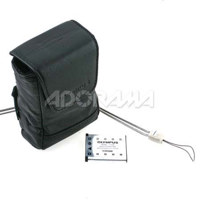 Olympus Stylus Accessory Kit, with Case, Metal Neck Strap &amp; Li-42 Battery image