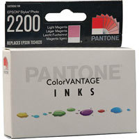 Pantone ColorVantage Light Magenta Ink Cartridge for the Epson Stylus Photo 2200 Inkjet Printer. image