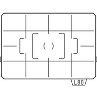 Pentax Focusing Screen LL-80 (AF Divided Matte) for the K20D, K10D Digital SLR Camera
