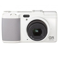 Ricoh GR Digital IV, Elegant Point & Shoot 10mp Digital Camera, 28 F/1.9mm Lens, White Special Edition