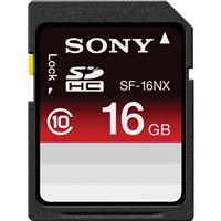 Sony SDHC 16GB Class 10 Memory Card with File Rescue Software, 22 Mbps