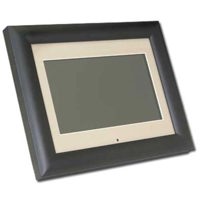 Smartparts 11.0" LCD Black Wood Digital Picture Frame, 800x480 Resolution, 128mb Internal Memory image