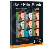 DxO Optics Pro v 1.1, Film Pack Software for Mac & Windows.