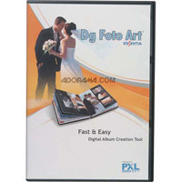 Dg Foto Art Essentia, Digital Album Creation Software for Windows.
