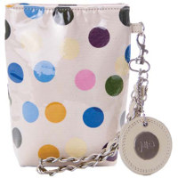 Jill.e Plastic Pouch for Surf and Sand, Multi Dots