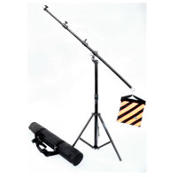 JTL Economy Chrome Boom Set with Light Stand, Boom &amp; Weight Bag. image