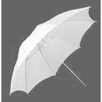 JTL 33" White Shoot Through Photographic Umbrella image