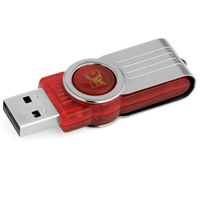 Kingston Technology 8GB DataTraveler 101 Gen 2 Flash Drive, Red
