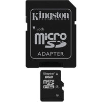 Kingston Technology 8GB microSDHC Class 4 Memory Card