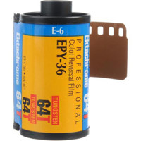 Kodak Ektachrome 64T EPY Tungsten Color Slide Film ISO 64, 35mm Size, 36 Exposure, Transparency, *USA* image
