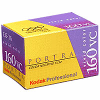 Kodak Portra 160VC Color Negative Film ISO 160, 35mm Size, 36 Exposure, (Made in USA for International Use) image