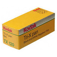 Kodak Tri-X Pan 320, TXP 120 Black &amp; White Negative Film ISO 320, 120 Size, USA image