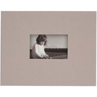 Kolo Newport, Post Bound Scrapbook Inkjet Page Album, 11x14" (Platinum Cover - Black Pages)