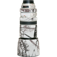 LensCoat Lens Cover for the Canon 100 - 400mm IS f/3.5-f/5.6 Zoom Lens - Realtree Hardwoods Snow (hws)