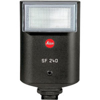 Leica SF-24D TTL Flash for the R8, R9, M6, TTL/M7 Series Cameras and X1, Guide Number 65 at ISO 100 Feet, Black.