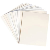 Light Impressions Westminster Archival 16&quot; x 20&quot; 4-Ply Rag Mounting Board, Bright White 25 Sheets. image
