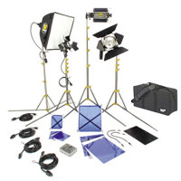 Lowel DV Creator 44 Kit, Analog & Digital Video Lighting Location Kit, with LB-35 Soft Case