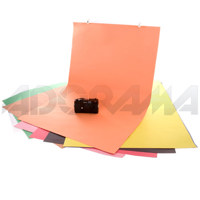 Lowel EGO Sweep Table-top Background Support Stand &amp; Colored Paper Backgrounds. image