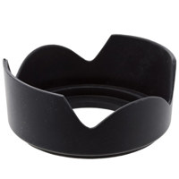 Adorama 58mm Wide Angle Digital Lens Hood - Petal Shaped image